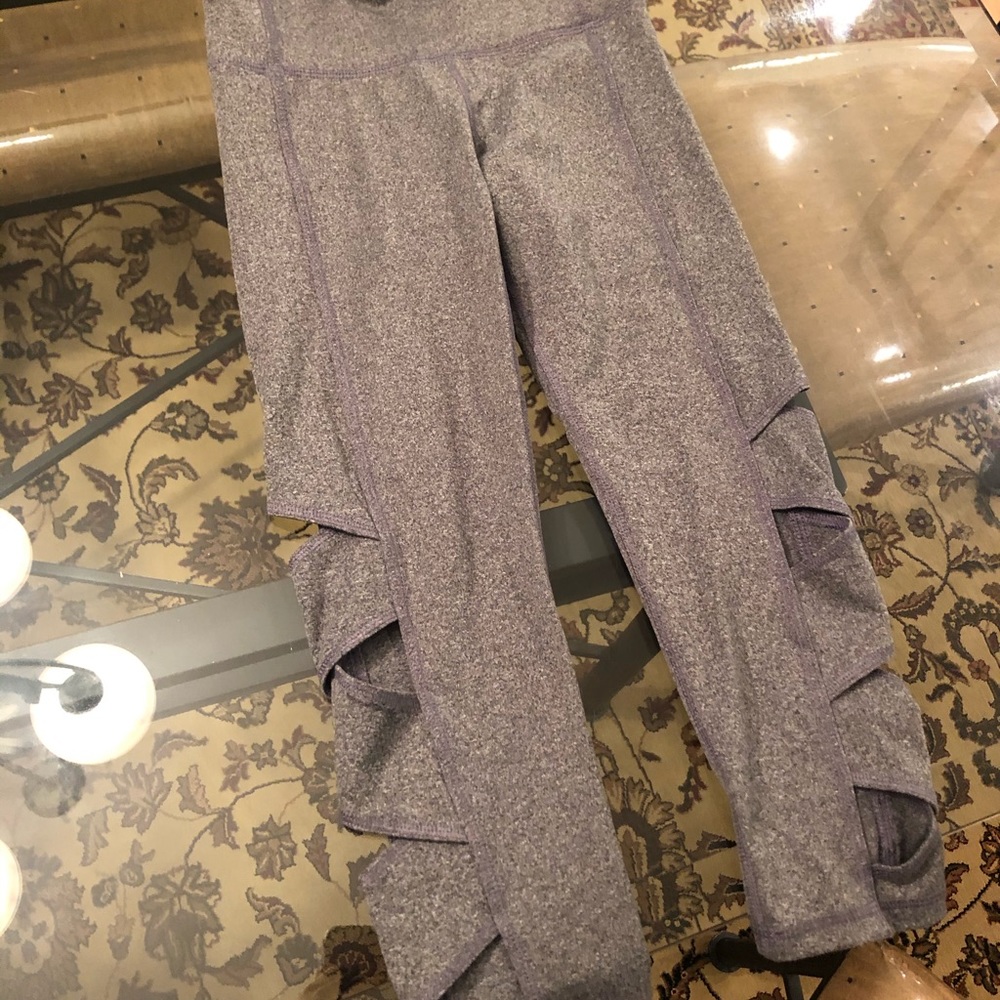 Gray leggings